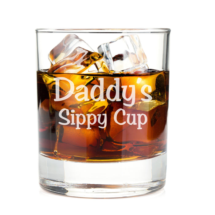 Daddy's Sippy Cup Whiskey Glasses