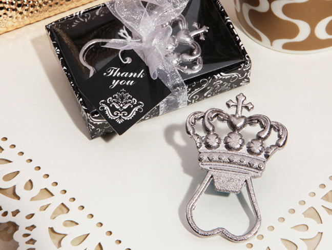 Royal Crown Bottle Opener Wedding Baby Bridal Shower Favors Party Favo