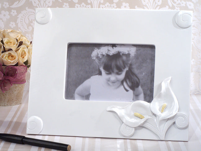 Classic Calla Lily Signature Frame Wedding Favors