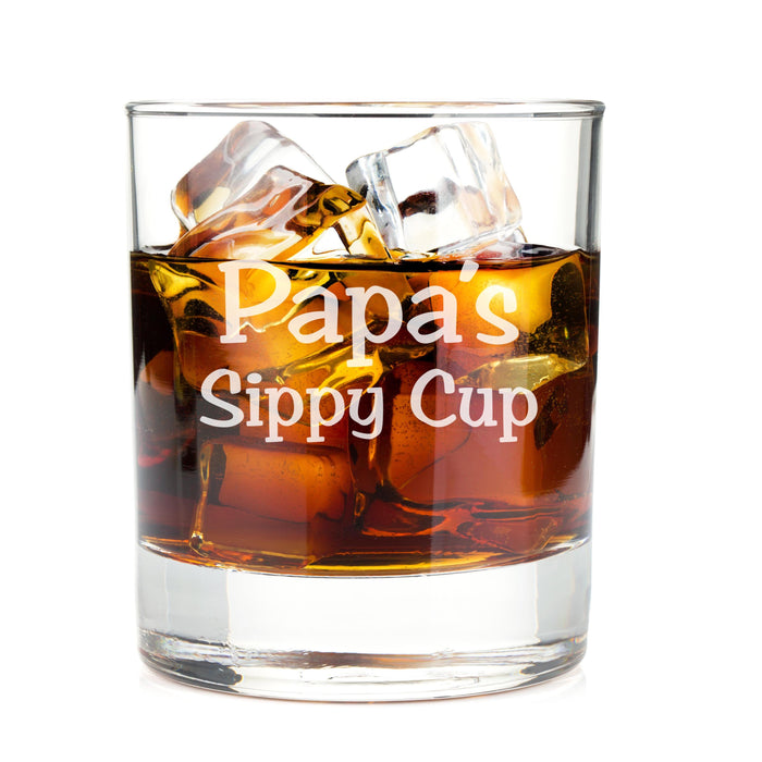Papa's Sippy Cup Whiskey Glasses